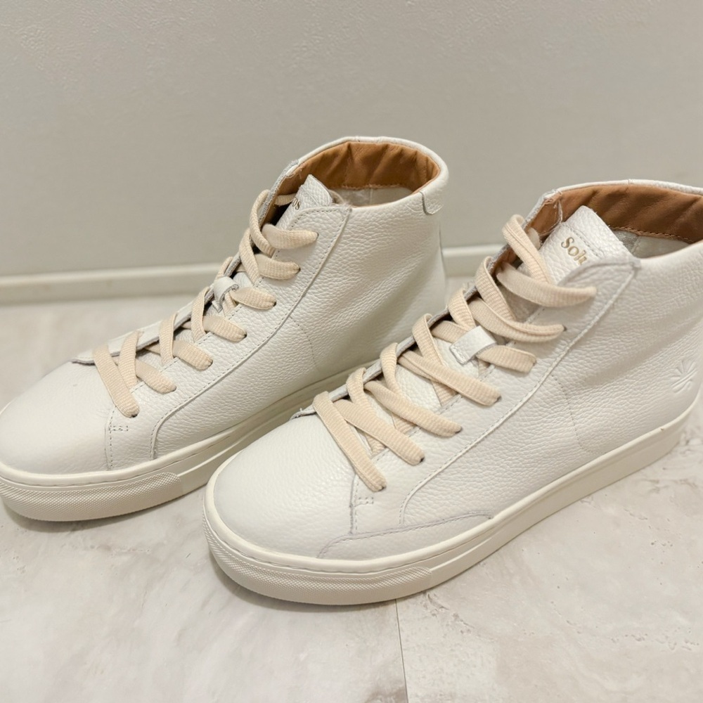 NWT Soludos Ibiza High-Top Sneaker